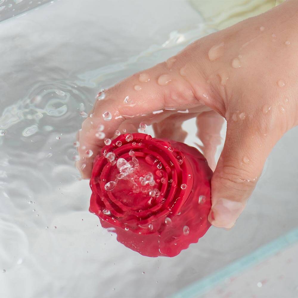 100% Waterproof body safe silicone female masturbator underwater test