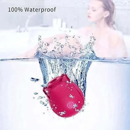 The Rose rose-shaped personal massager, product photo