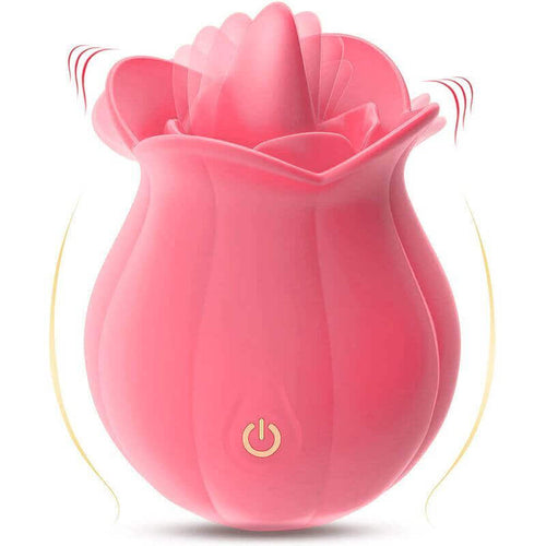 10 Speeds Rose Toy With Tongue