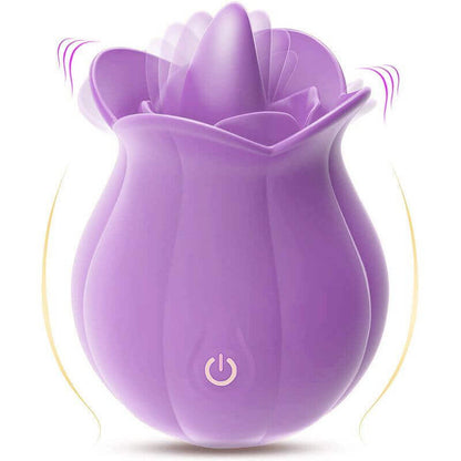 10 Speeds Rose Toy With Tongue