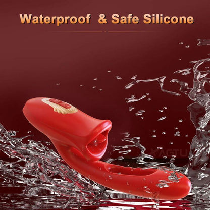 3-In-1 Rose Tongue Toy