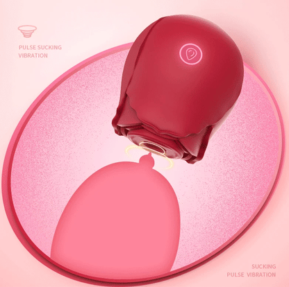 The Rose rose-shaped personal massager, product photo