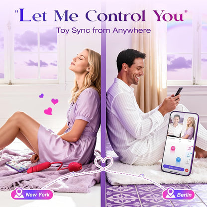 Rose Toy with Thrusting G Spot Vibrator