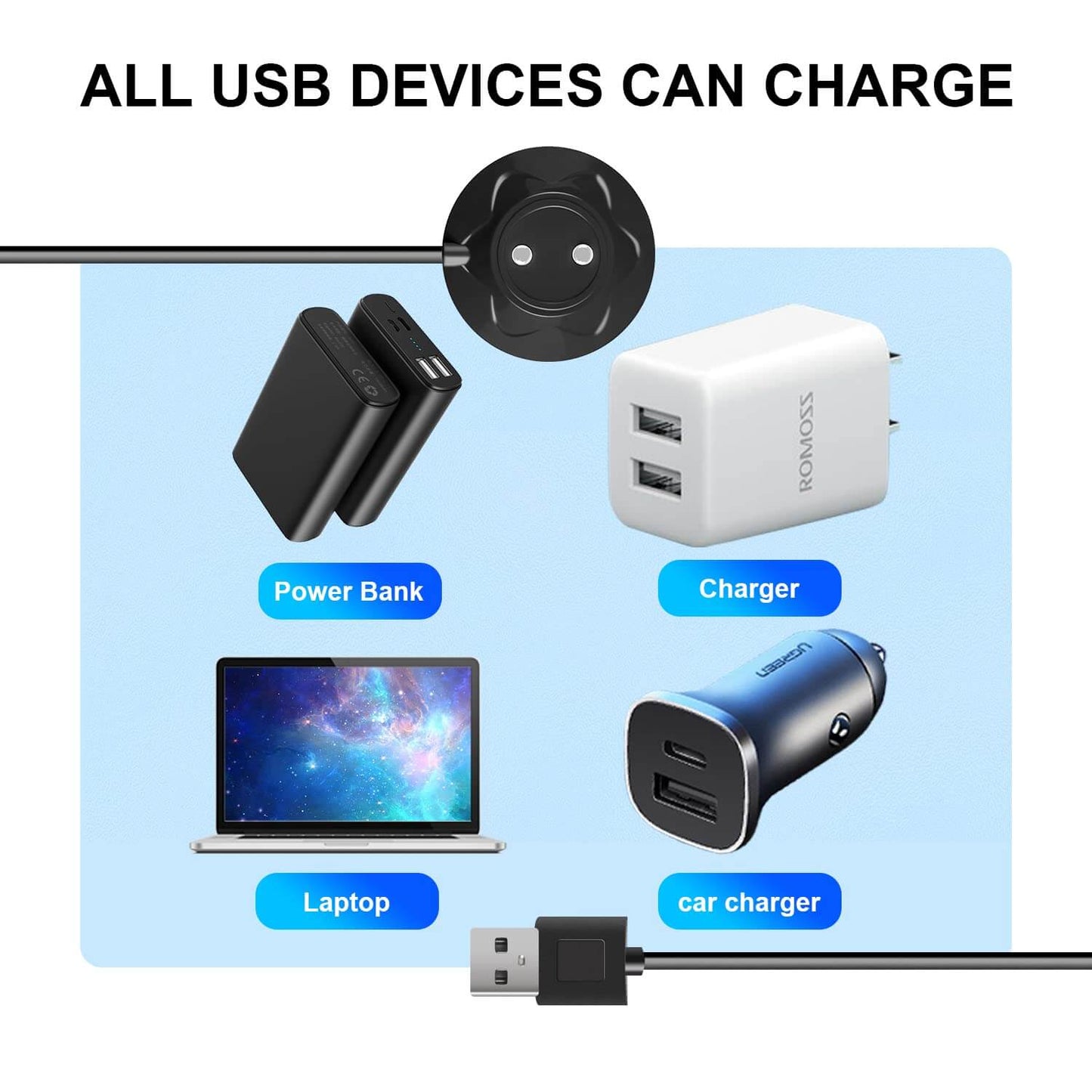Black Rose Toy Charger