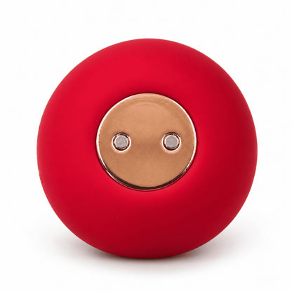 Magnetic charging port on the Roselle Classic Rose Toy