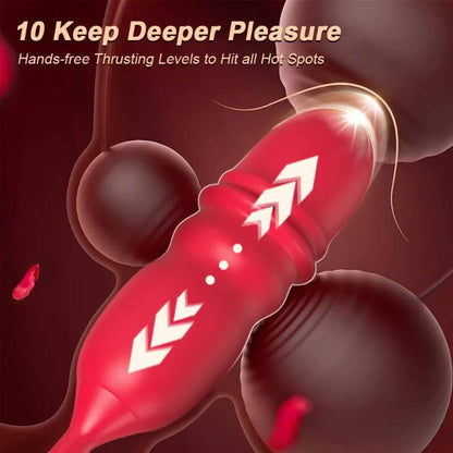Sexual Rose With Dildo