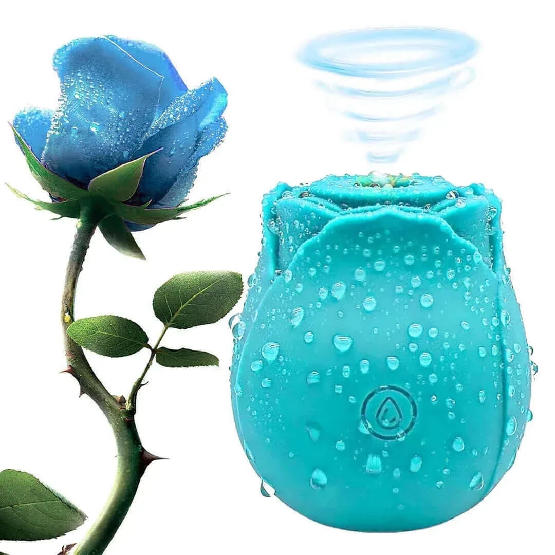 The Rose rose-shaped personal massager, product view