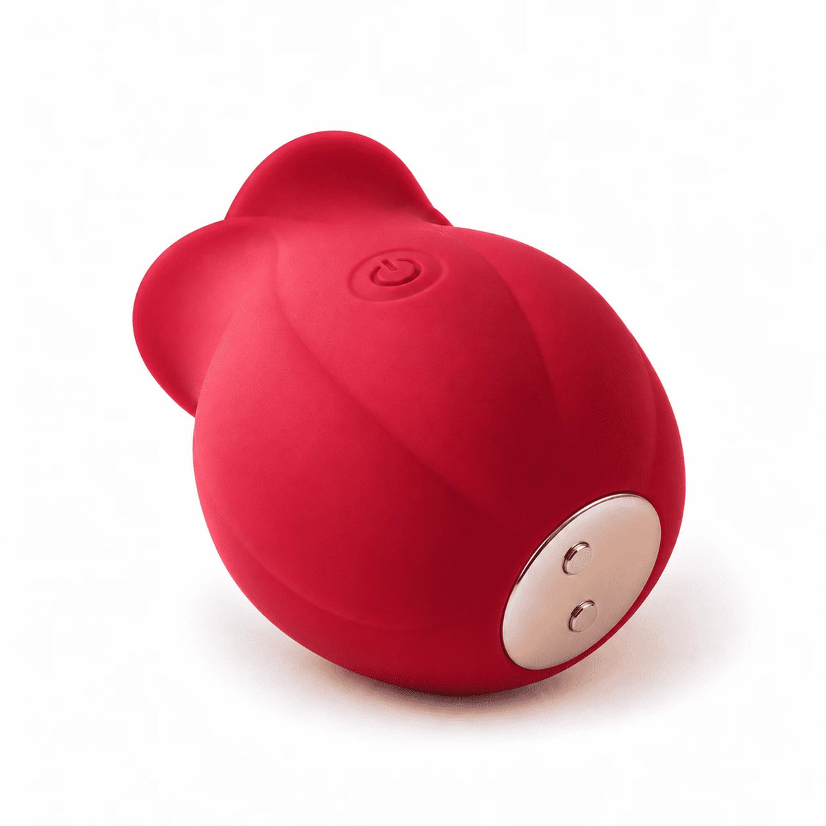 Angled view of the Roselle Kiss Tongue Vibrator
