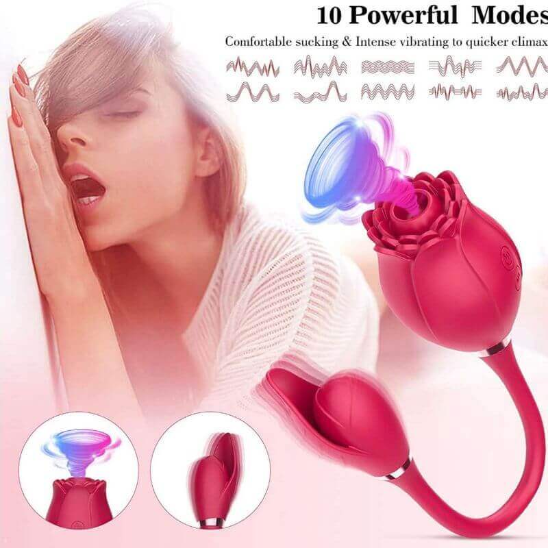 Rose Toy Deluxe - 10 Suction Modes