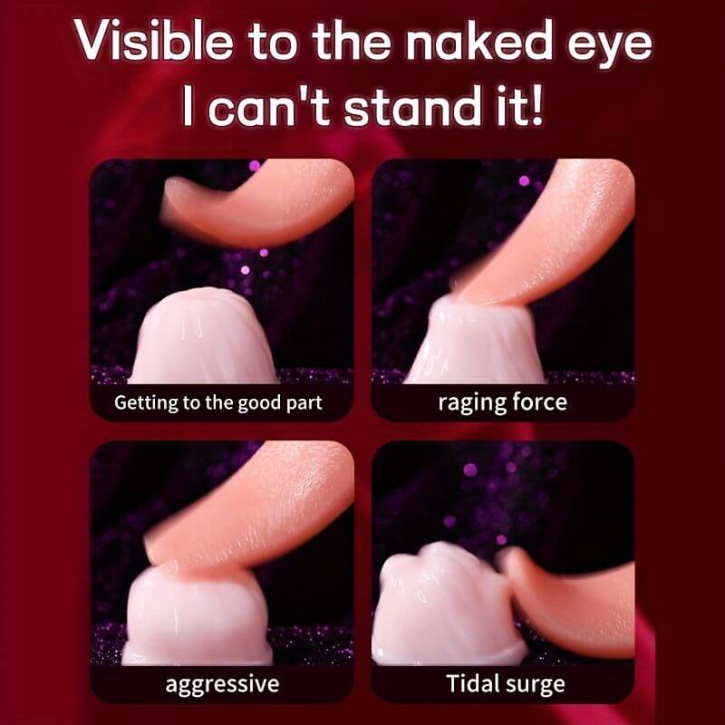 Rose Tongue Vibrator - 360-Degree Stimulation