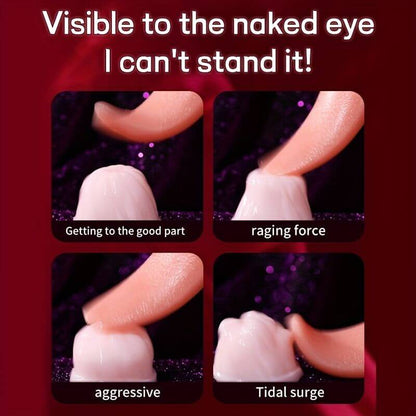Rose Tongue Vibrator - 360-Degree Stimulation