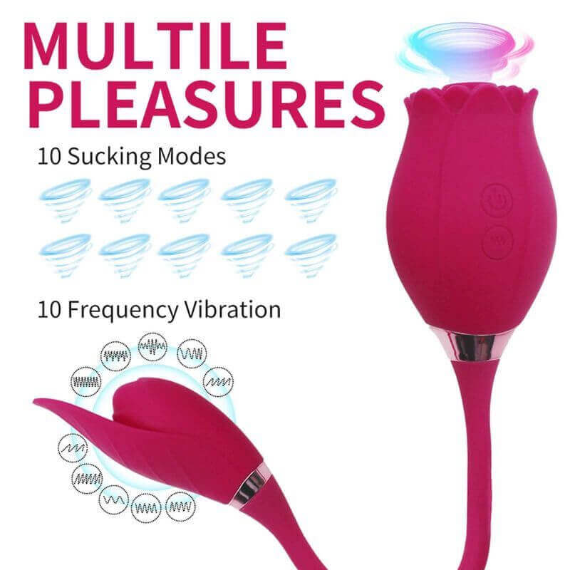 Rose Toy Deluxe - 10 Suction Modes