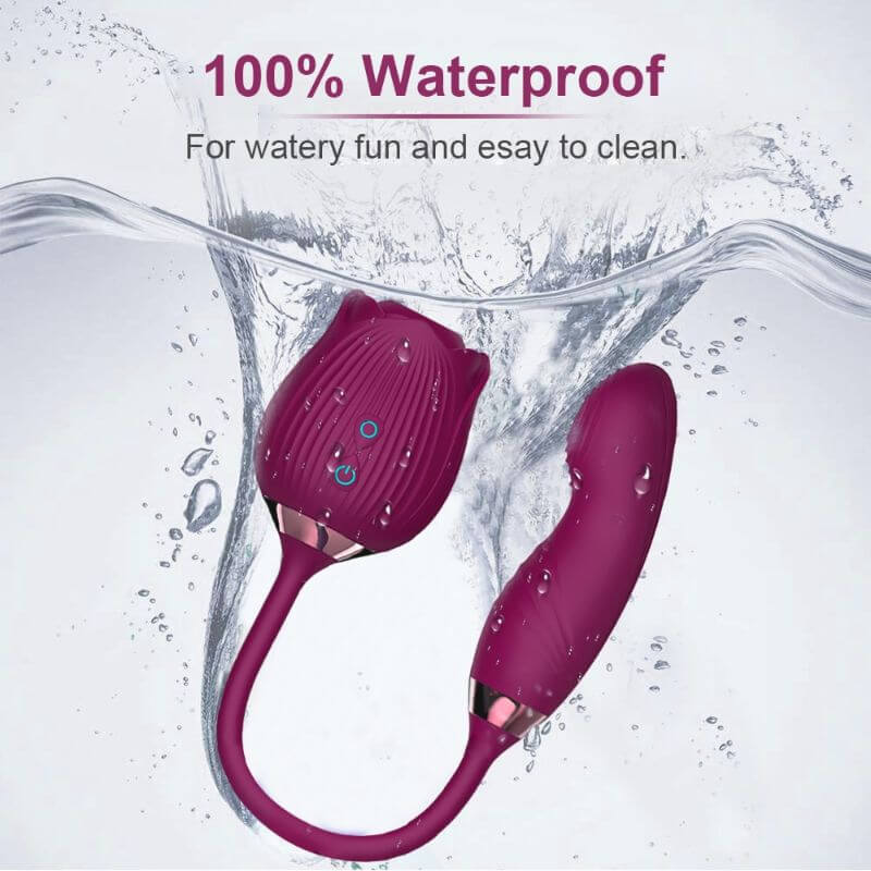 Rose Toy with Dildo for Women