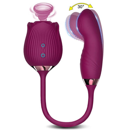 Rose Toy with Dildo for Women