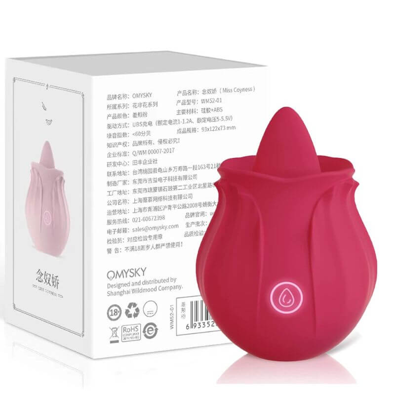 Rosebud Toy | 10 Modes Tongue Licking Vibrators