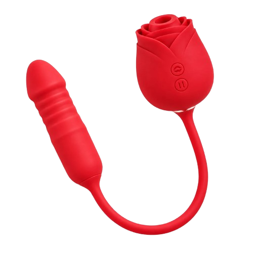 Roselle Duo in red, complete product view