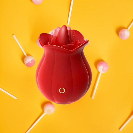 10 Speeds Rose Toy With Tongue