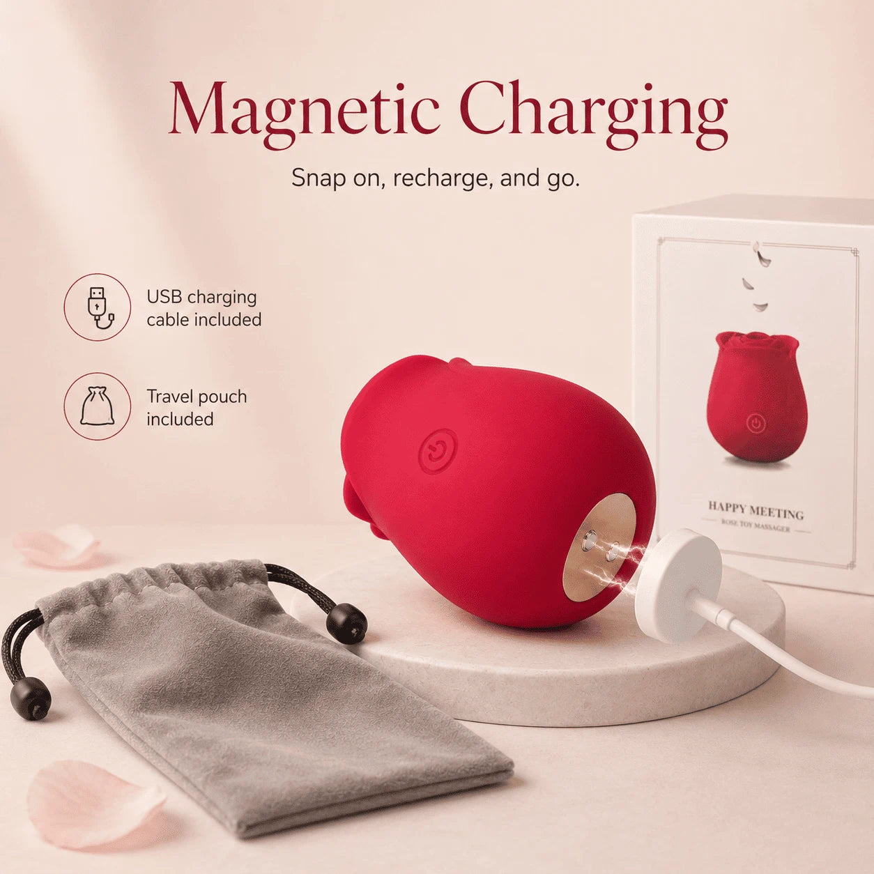 The Rose Toy Aura Classic Vibrator