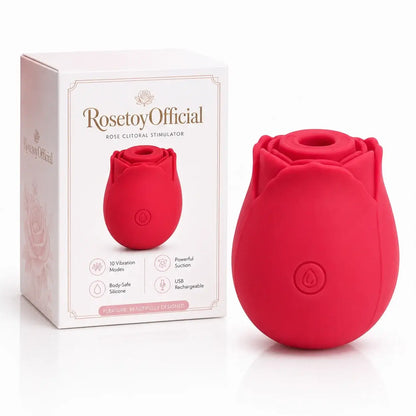 The Rose rose-shaped personal massager, product photo