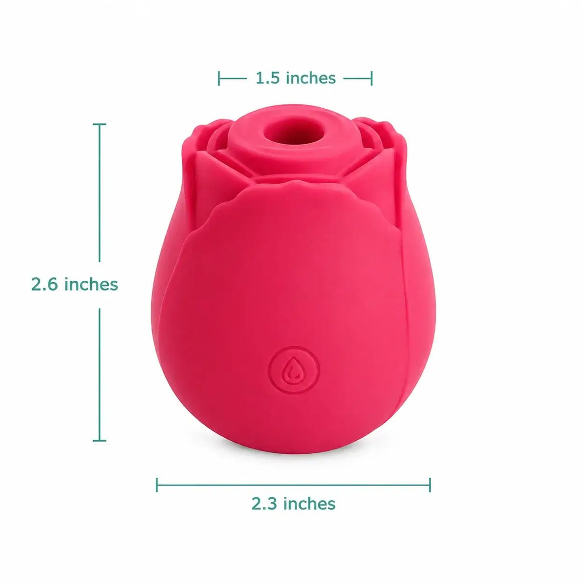 The Rose rose-shaped personal massager, product photo